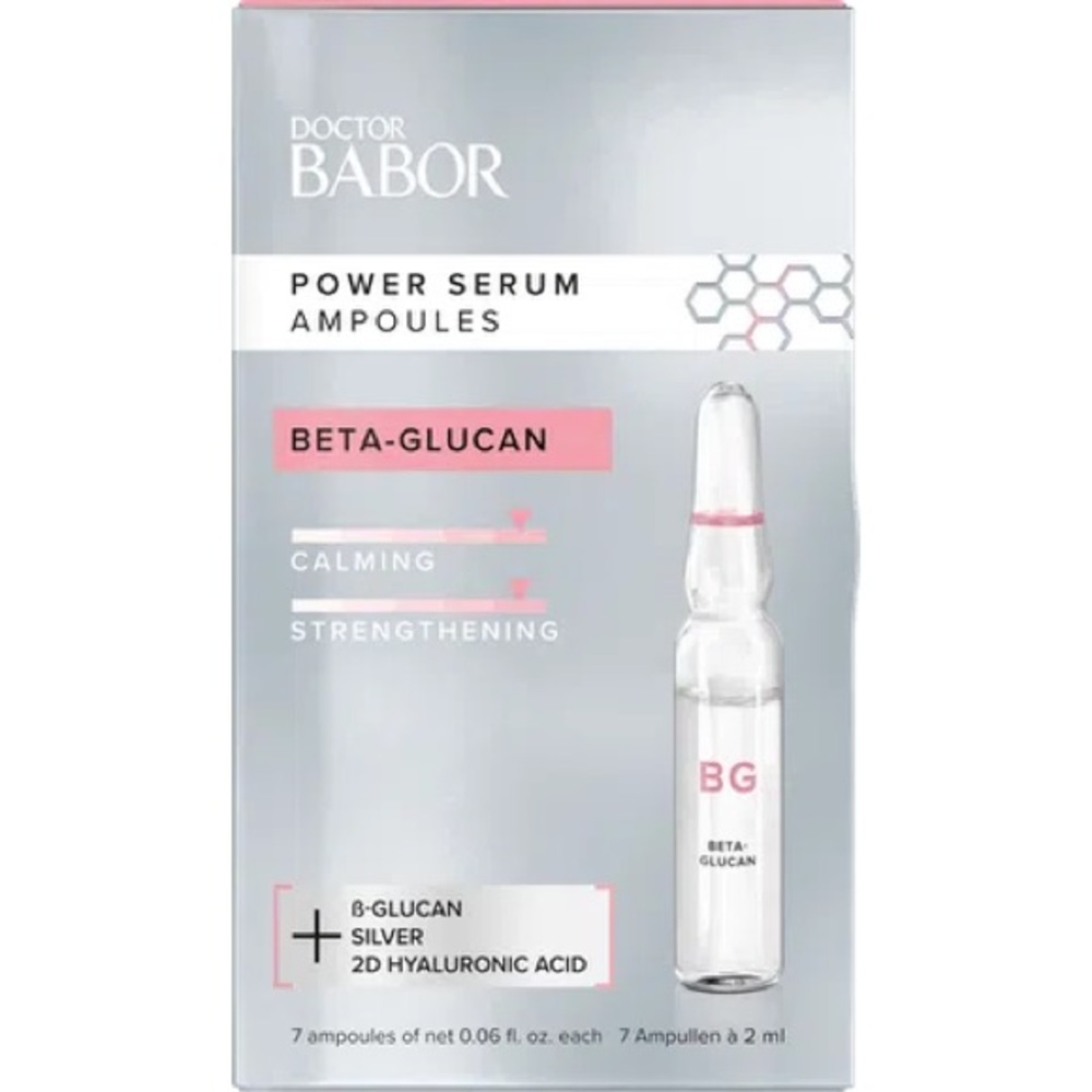 ✨ Doctor BABOR Power Serum Ampoules – Beta-Glucan (7 Ampules / 7-Day System) ✨